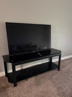 Tv and stand for tv