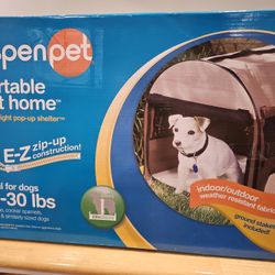 New Portable Pet Home Ideal For Dogs 15 - 30 Lb 