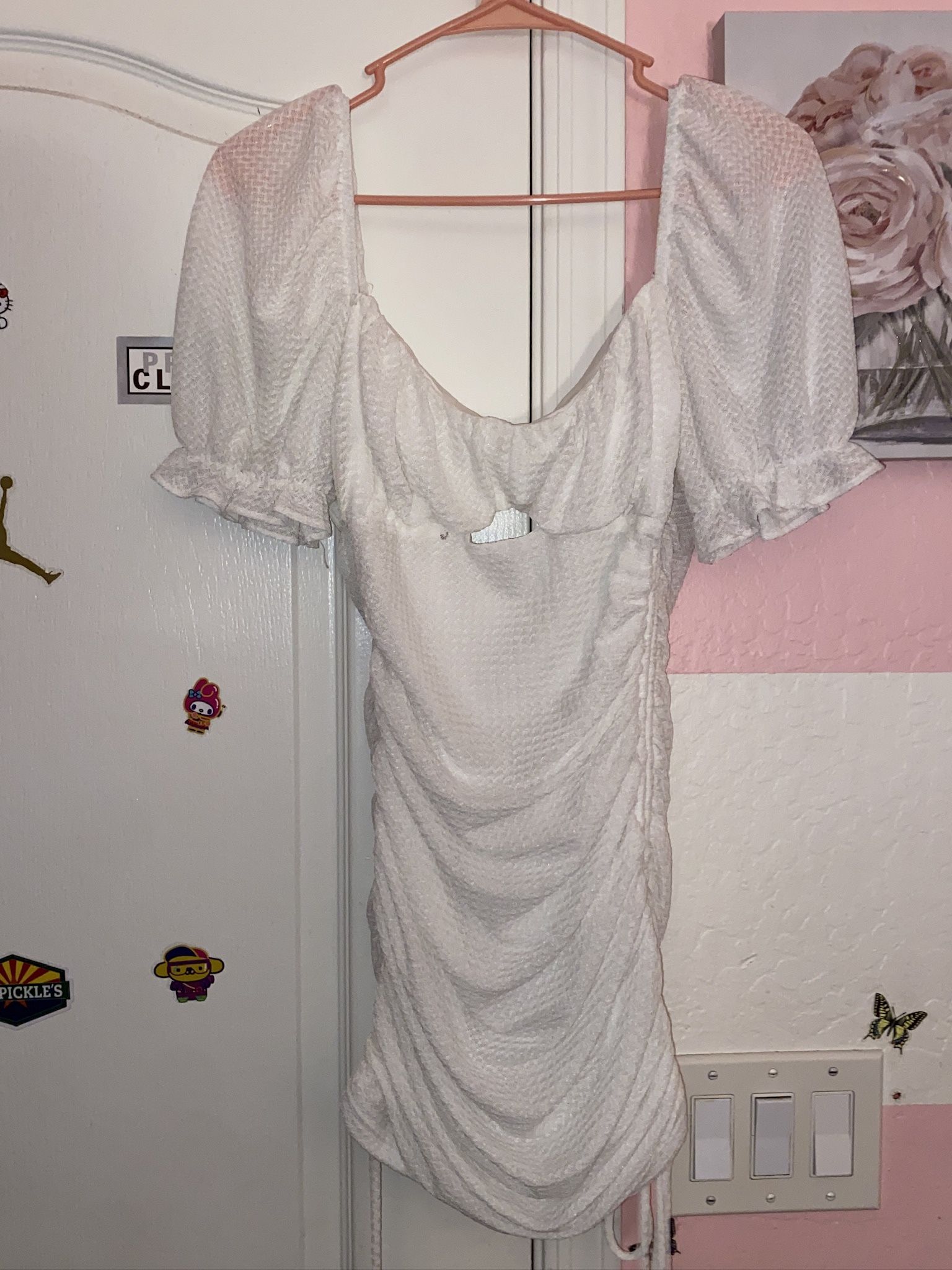 White dress