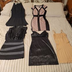 Small Sexy Formal Dresses.and Skinny Girl Shapewear. All Like New.