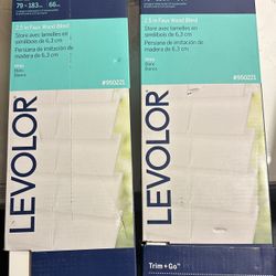 Levolor Faux Wood Blinds 