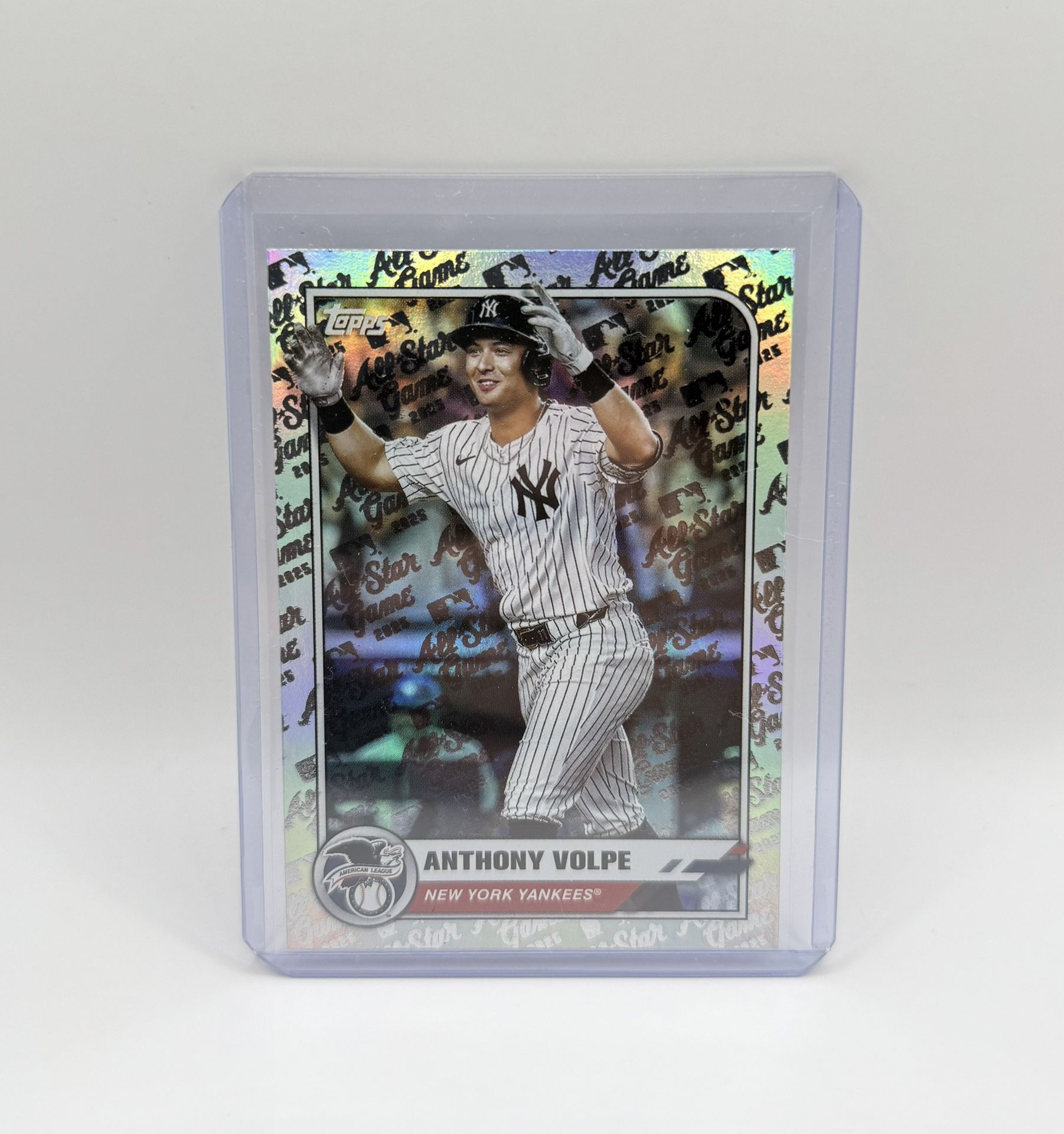 2025 Topps All Star Game Series Anthony Volpe Rainbow Foil Holo #64 Yankees