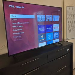 55” TCL Smart Tv 