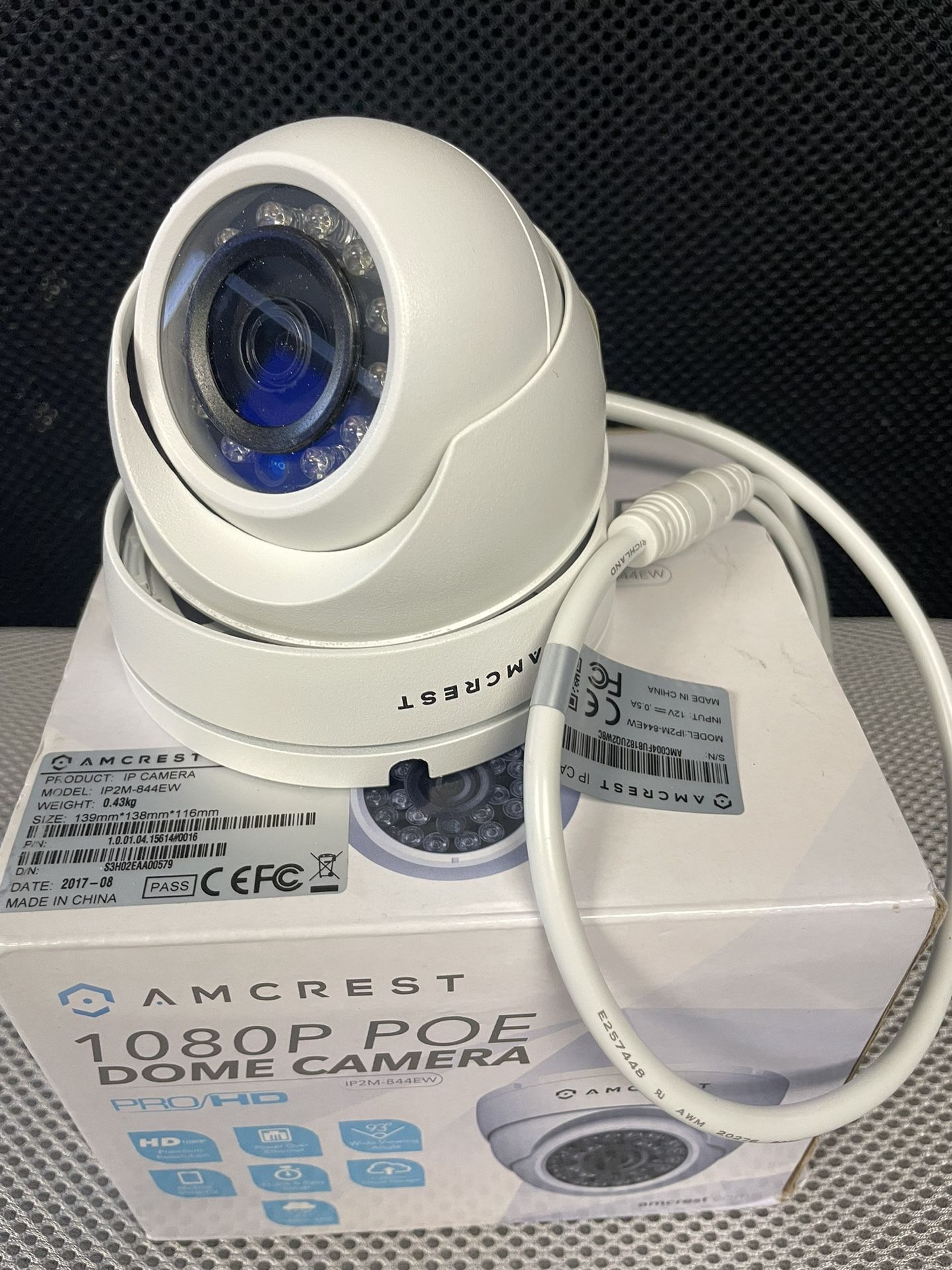 Amcrest PoE 1080p Dome Camera
