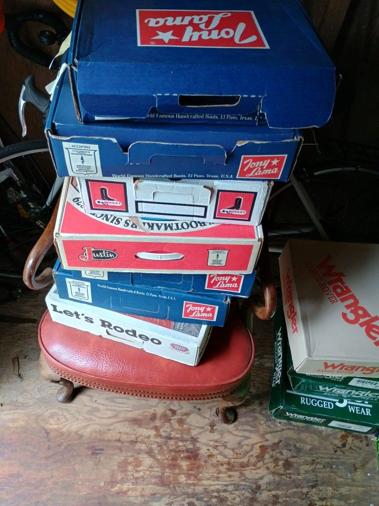 Six Pair Of Brand New Boots Tommy Lama And More