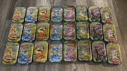 Prismatic Empty Tins 26 Tins And Extras And Etbs With Promos