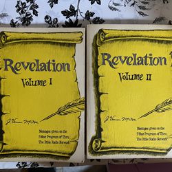 Revelation Volume 1 & 2 Books