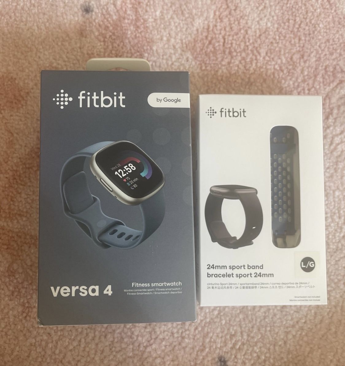 Fitbit Versa 4 Fitness Smartwatch + NEW Band