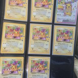 Pokemon Birthday Pikachu Celebrations 