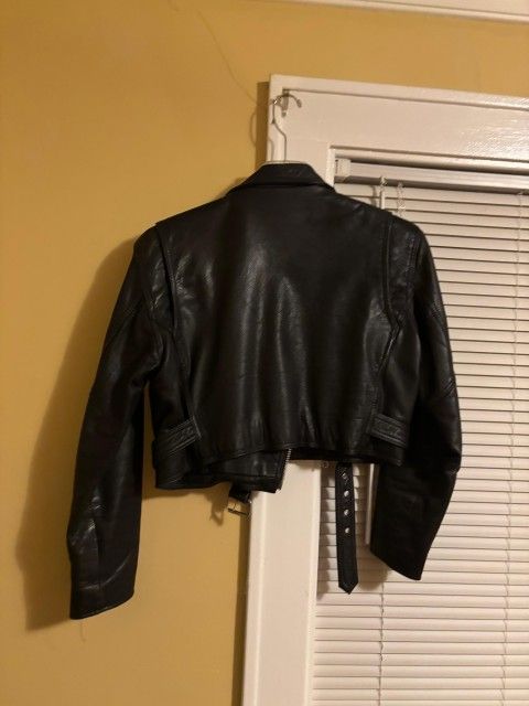 Biker Jacket, .Leather Jacket  M.