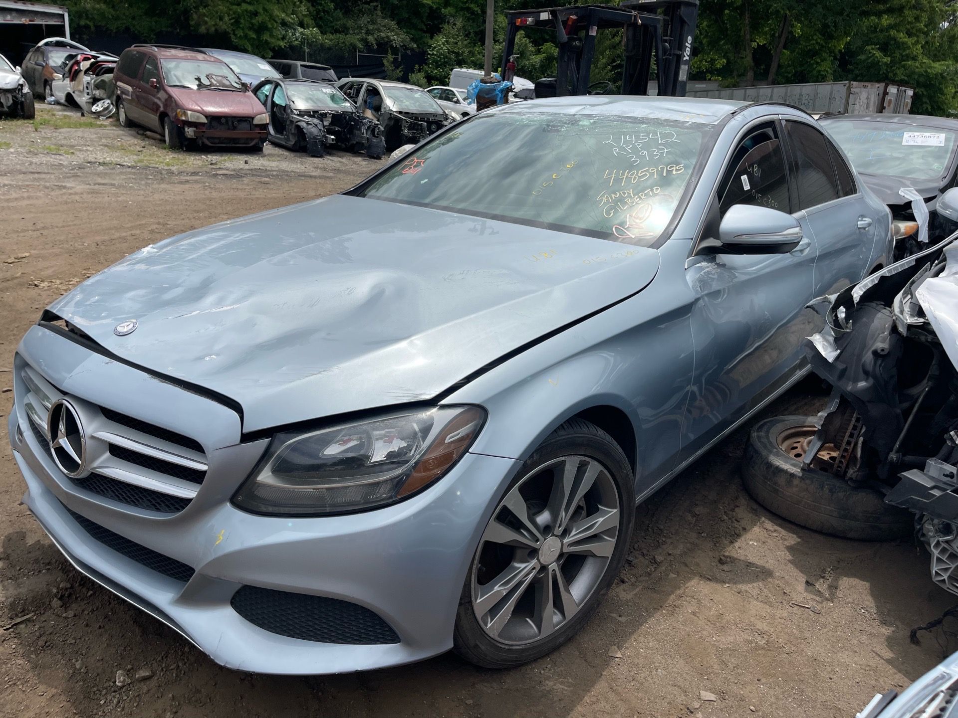 Parting Out 2015-2021 Mercedes C 300 - Body & Interior Parts Only!