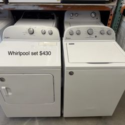 Whirlpool Washer Dryer