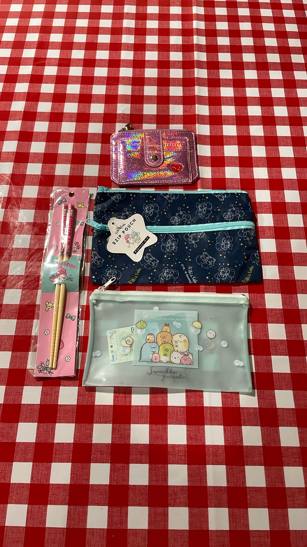 Chop Sticks And Bags