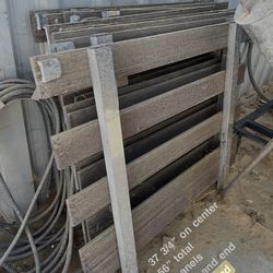 Flatbed Stake Sides / Stake Bed Panels – Complete Set