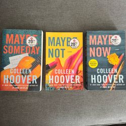 Colleen Hoover Maybe Series 3-Book Set