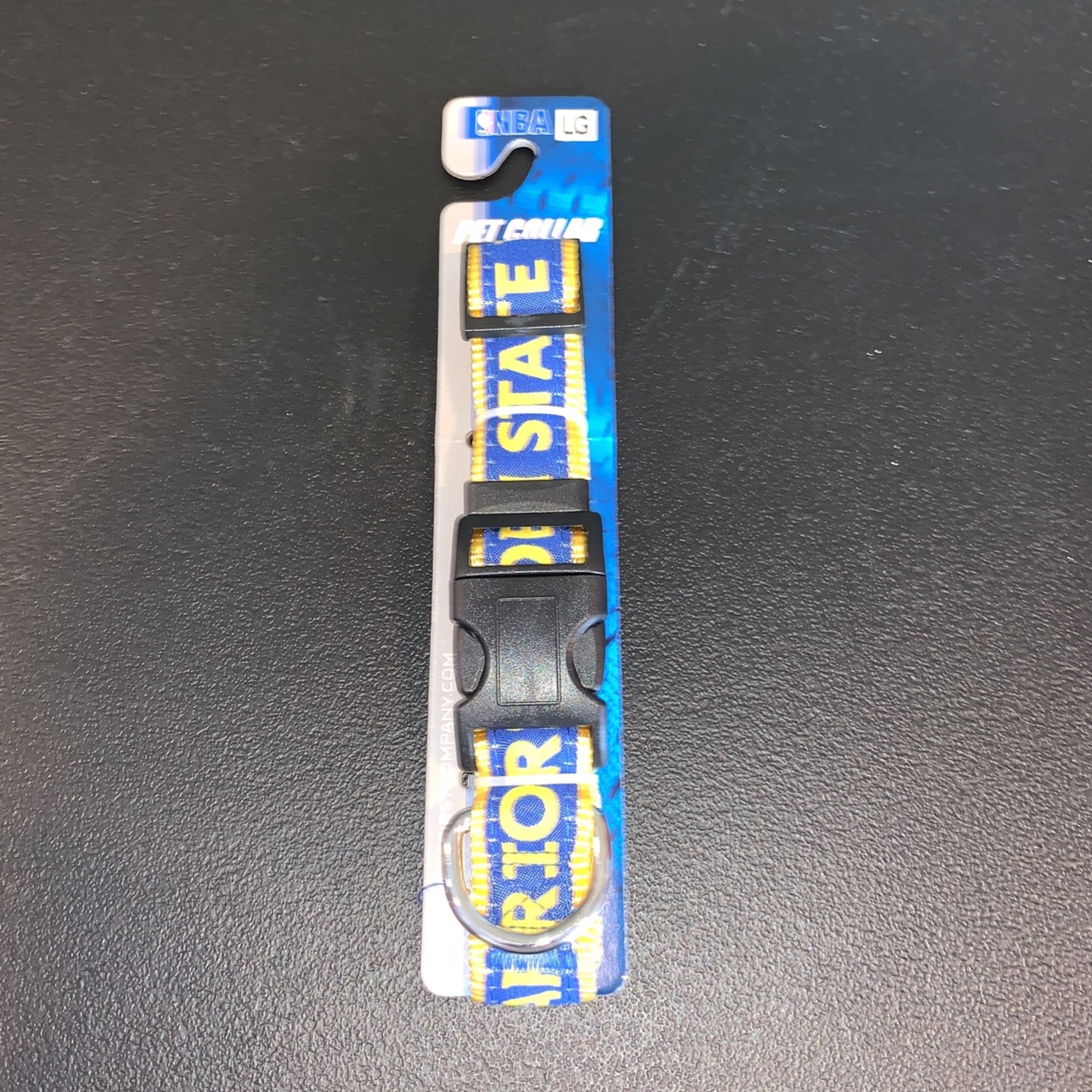 NBA Warriors Dog Pet Collar Large