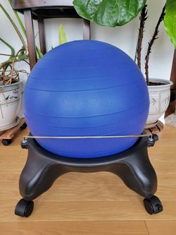 Classic Backless Gaiam Balance Ball Chair Thumbnail