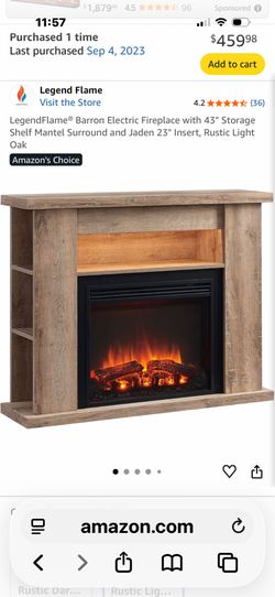 Electric fireplace