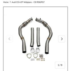 Audi rs6 C8 Midpipes