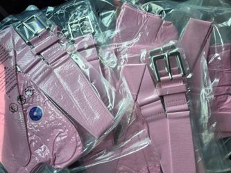 Pink belt & sock combo Softball Kids