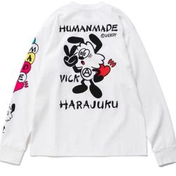 Human made X Verdy Vick L/s Shirt Brand new
