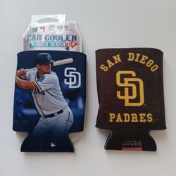 San Diego Padres WinCraft 12oz. Double Sided 2-pc Can Cozie Set