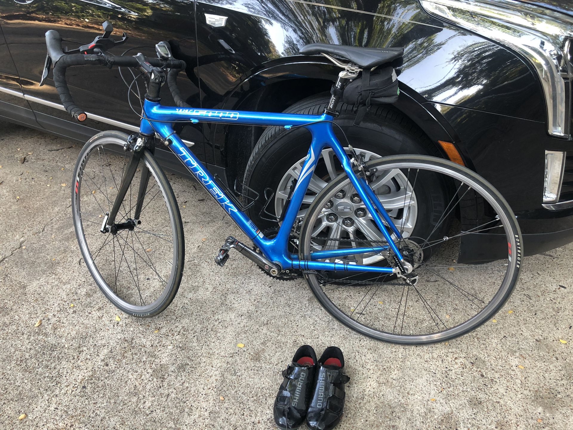 Trek carbon fiber road bike 52cm