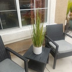 Faux Plant From Lowe's In Heavy Pot