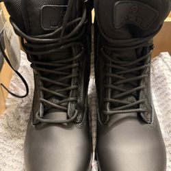 LA Police Gear 8 “ Black Duty Boots