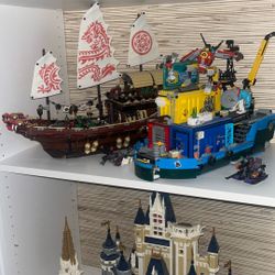 LEGO NINJAGO MOVIE DESTINY’S BOUNTY + LEGO MONKIE KID’S TEAM SECRET HQ