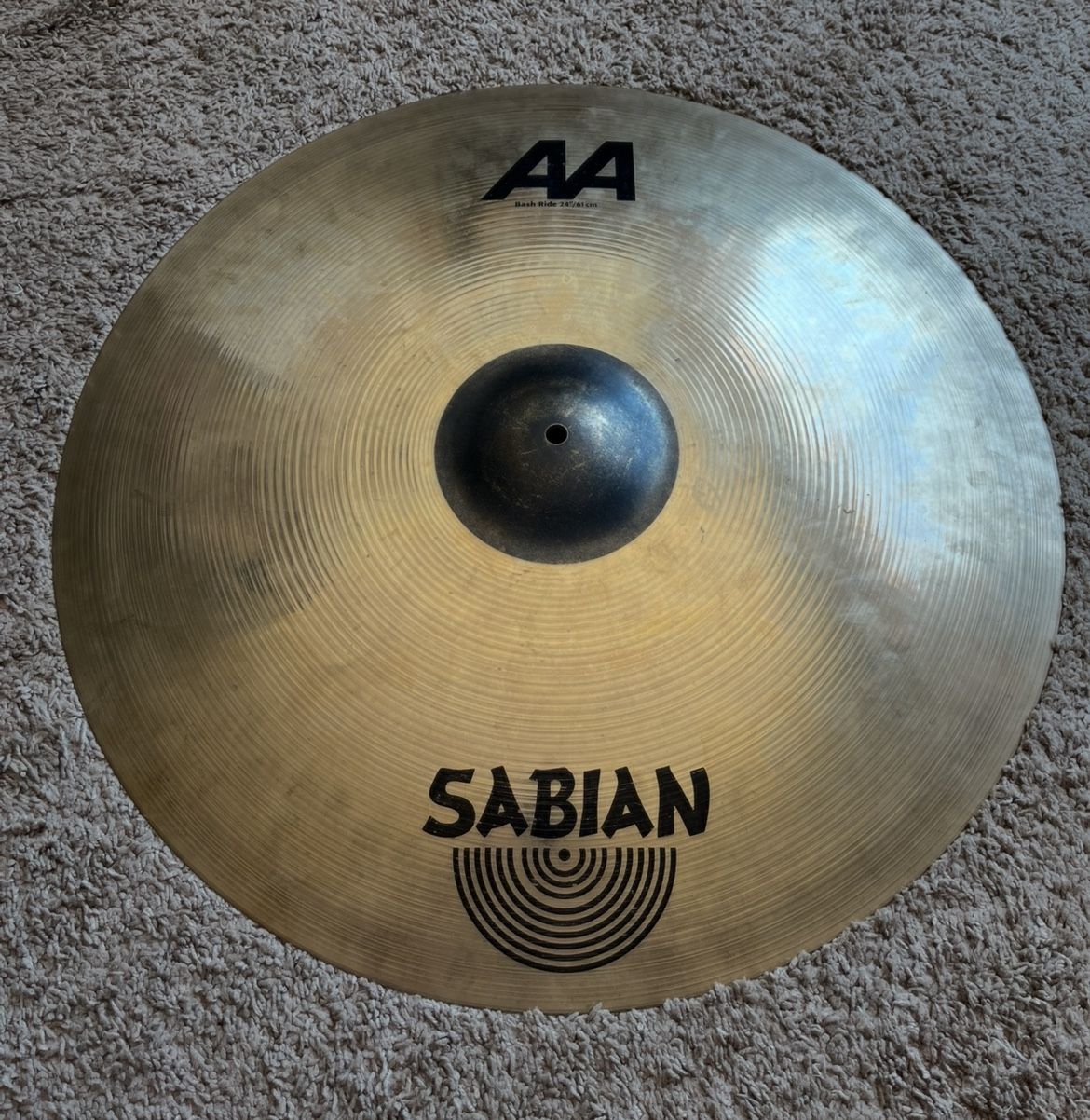 Make An Offer - Sabian 24" AA Bash Ride Cymbal