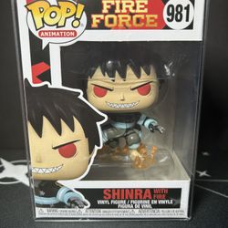 Funko Pop Fire Force Shinra for Sale 