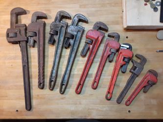 Various Pipe Wrenches