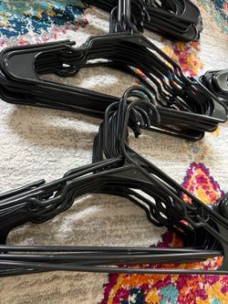 Clothes hangers - count 63