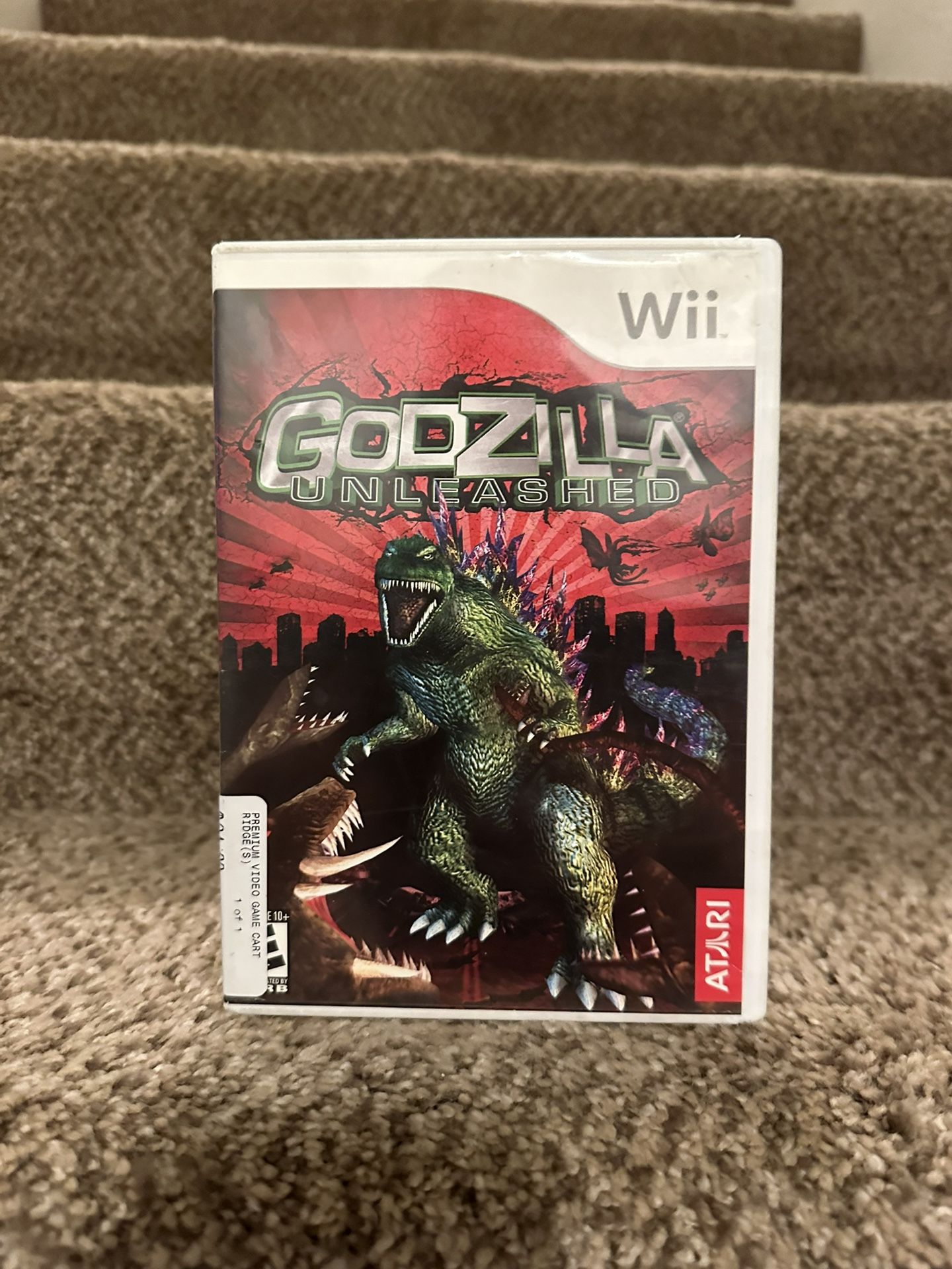 Nintendo Wii Godzilla Unleashed