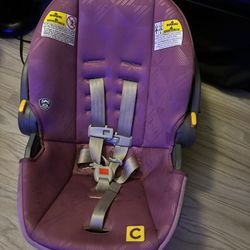 Purple Car seat