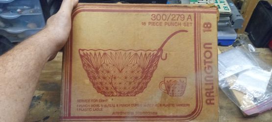 Arlington punch bow set