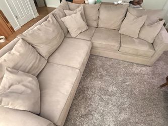 Two piece Macy’s sectional