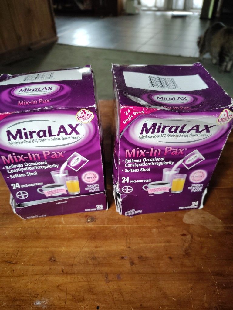 Miralax ( 2) Boxes