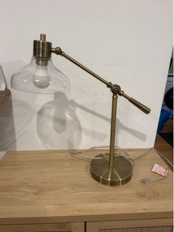 Desk lamp gold