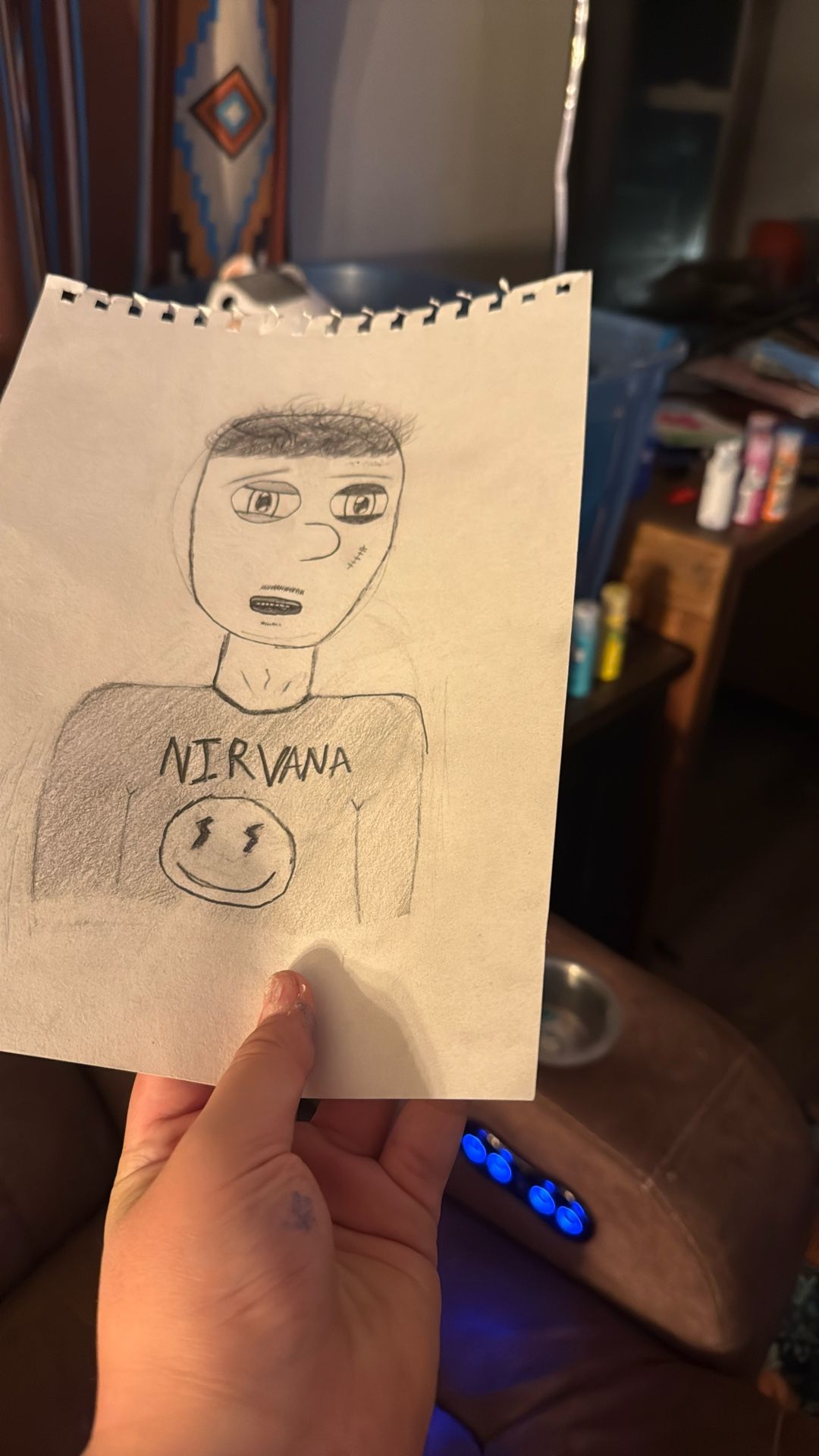 Sketch of a guy you can name him whatever you want