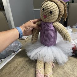 Crochet Ballerina 27 In Tall
