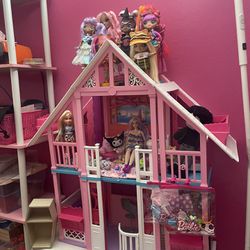 Barbie Dolls And House 
