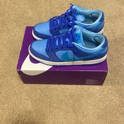 Blue Raspberry Nike Dunks