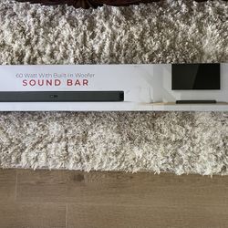 Deco Home 60 Watt Sound Bar W/Built In Sub Woofer