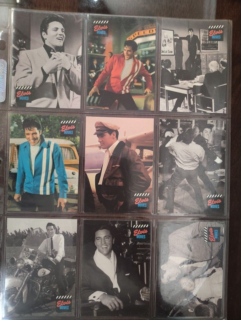 The Elvis Collection, Movie Days, 1992 Trading Cards