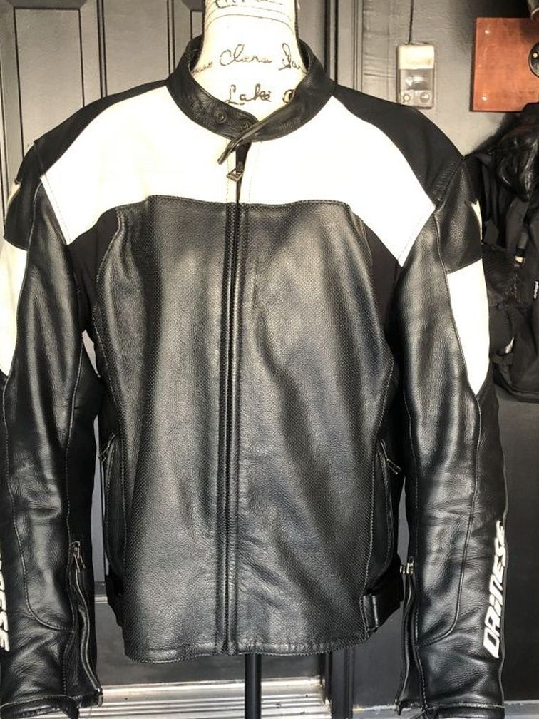 Daniese Zen Evo Leather Motorcycle Jacket