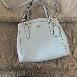 Blue Coach Purse