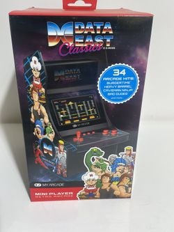NEW SEALED 10” Cabinet My Arcade 34 Game Data East Classic Mini Player Retro