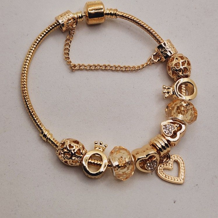 Gold L V INSPIRED BRACELET for Sale in Downey, CA - OfferUp